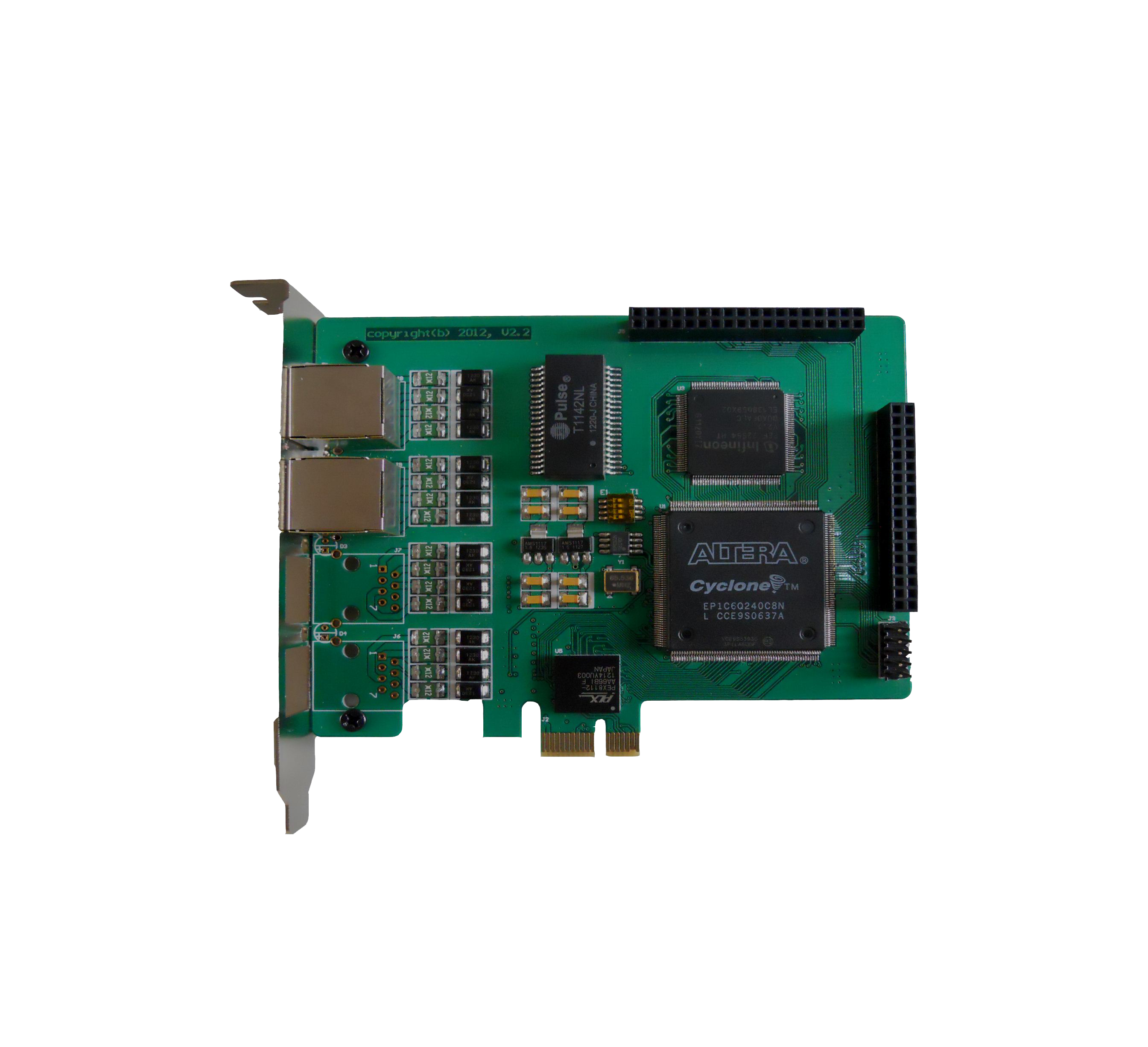 Asterisk Kart 2 PRI - Persephone AC-TE210E 2x E1/T1 PCI-E Digium Özellikleri